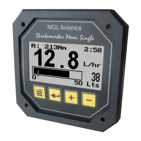MGL Avionics Stratomaster Maxi Single FF-3 User manual MGL Avionics Stratomaster Maxi Single FF-3 User manual