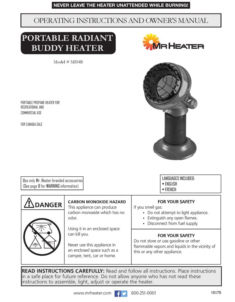 MrHeater MH4B Assembly instructions
