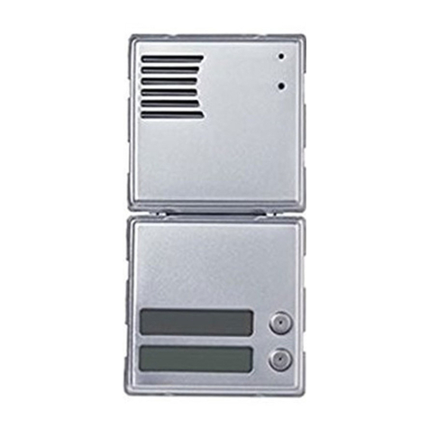 urmet domus 2voice Sinthesi 1083/9 User manual