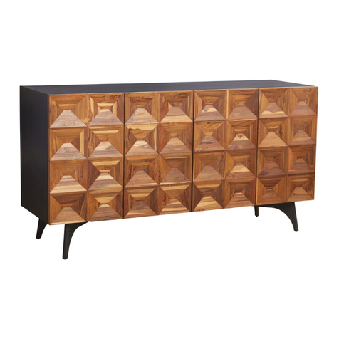 Union Home PABLO SIDEBOARD User manual Union Home PABLO SIDEBOARD User manual