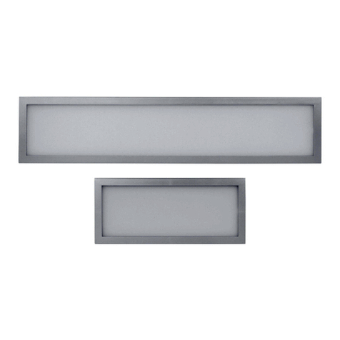 REV Ritter PANEL LIGHT SLIM Assembly and operating instructions
