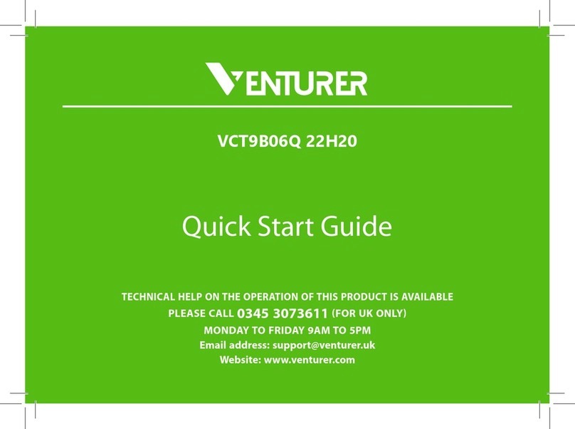 Venturer VCT9B06Q 22H20 quick start guide