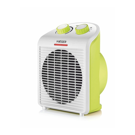 HAEGER Thermoheat FH-200.010A User instructions