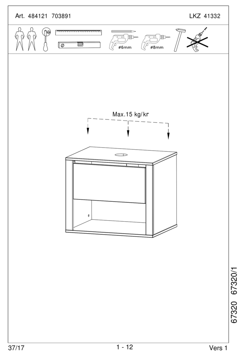GUIDO MARIA KRETSCHMER HOME&LIVING Como 484121 703891 manual