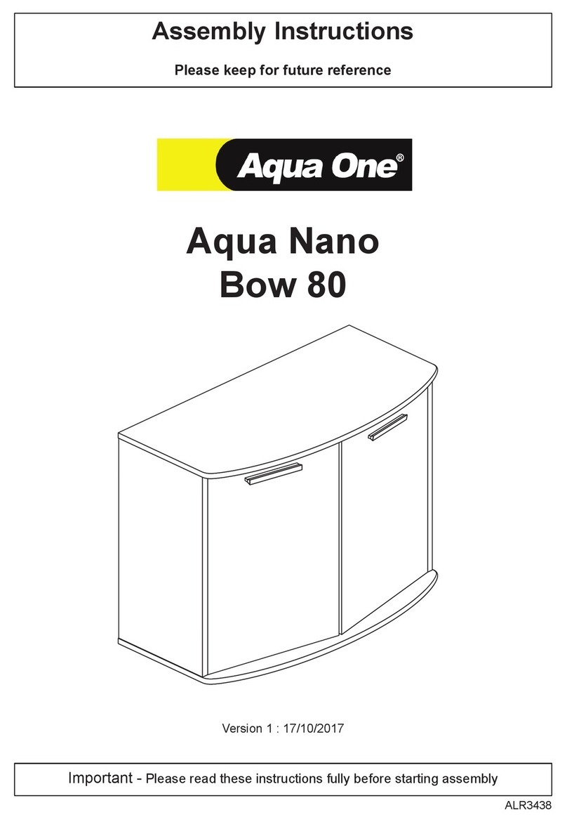 Aqua One Aqua Nano Bow 80 Assembly instructions Aqua One Aqua Nano Bow 80 Assembly instructions