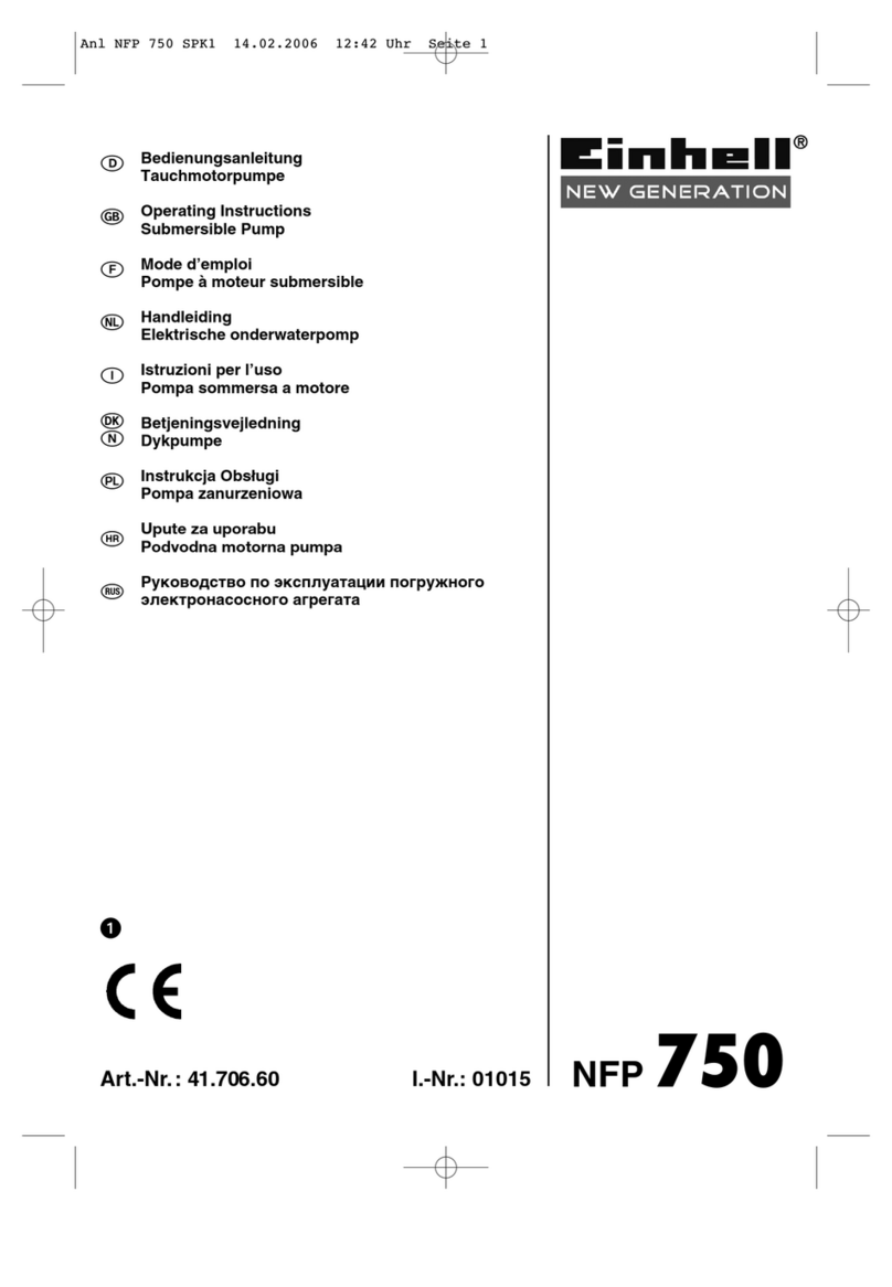 EINHELL NEW GENERATION NFP 750 User manual