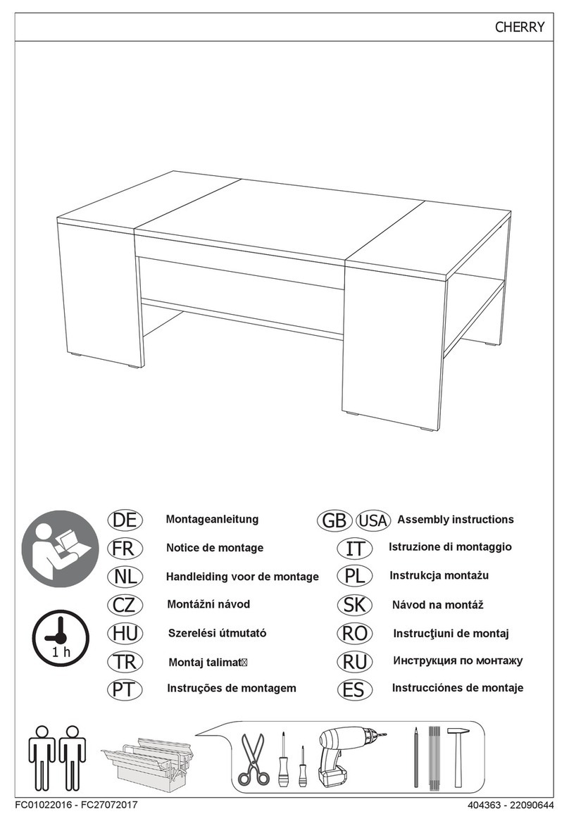 Tecnos CHERRY 22090644 User manual