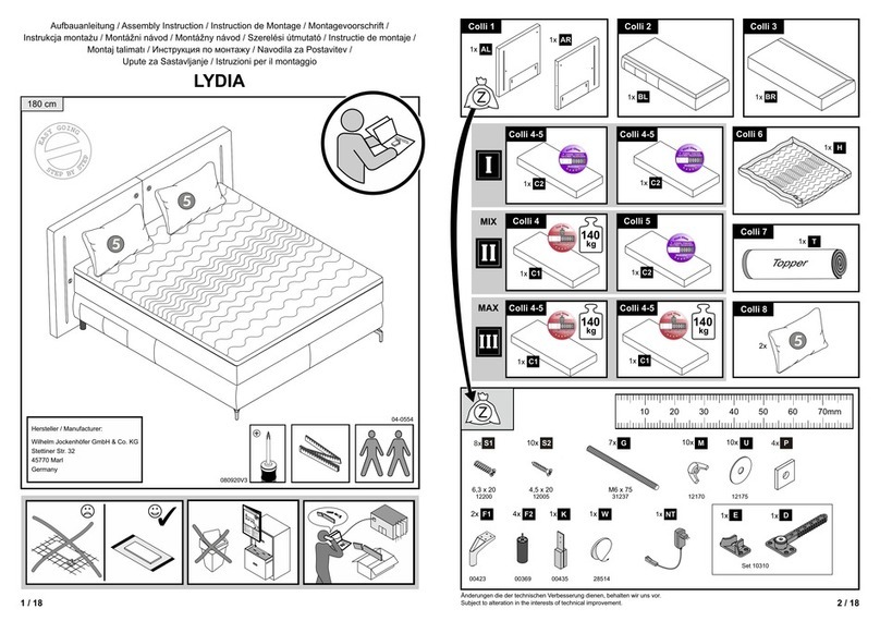 Jockenhöfer LYDIA Assembly instruction