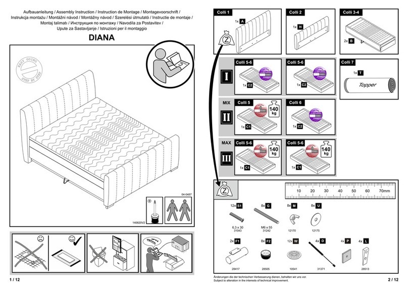 Jockenhöfer DIANA Assembly instruction Jockenhöfer DIANA Assembly instruction