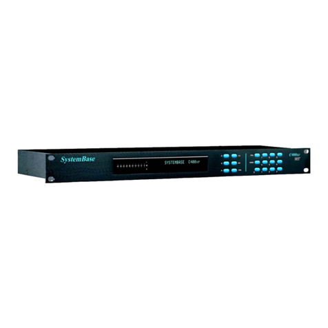 SystemBase C400xr User manual