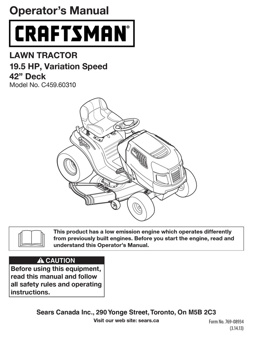Craftsman C459.60310 User manual