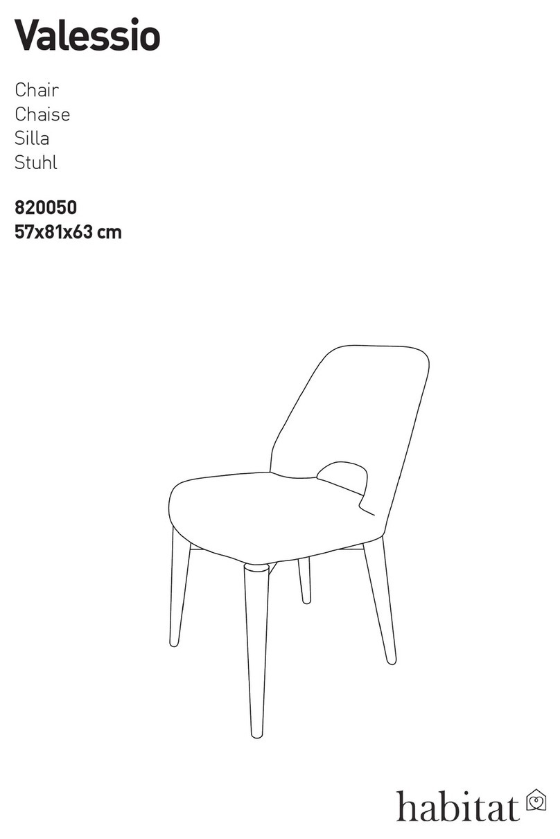 Habitat Valessio 820050 User manual Habitat Valessio 820050 User manual