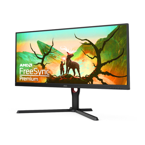 AOC U34G3X User manual