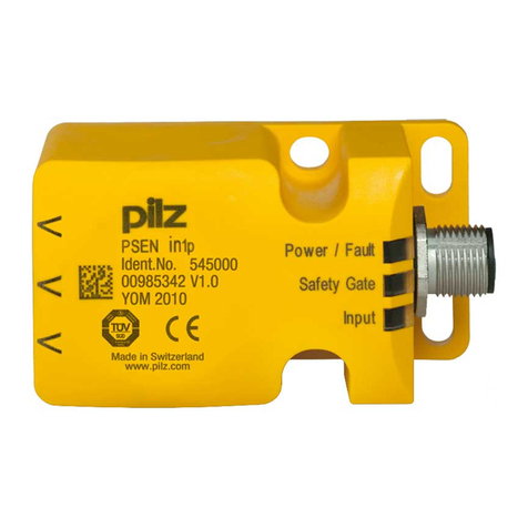 Pilz PSEN in1p operating instructions