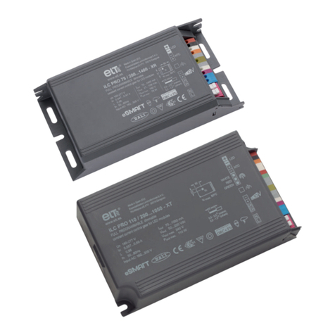ELT eSMART iLC PRO 25/200 1050-XR Series user guide ELT eSMART iLC PRO 25/200 1050-XR Series user guide