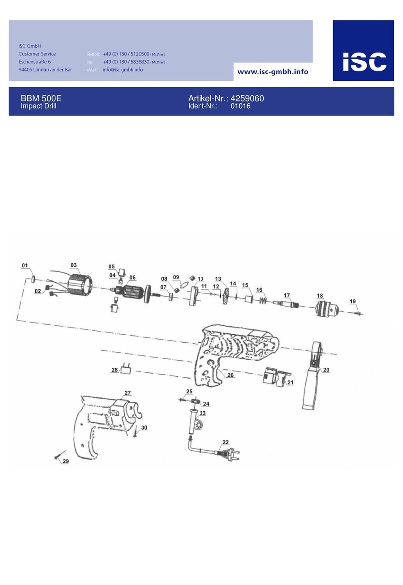 EINHELL BBM 500 E operating instructions