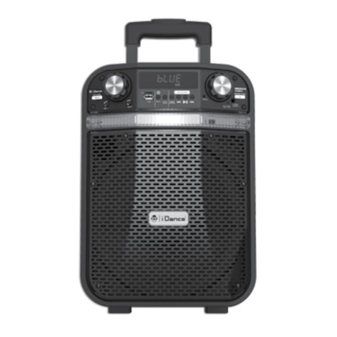 iDance Groove 408X User manual