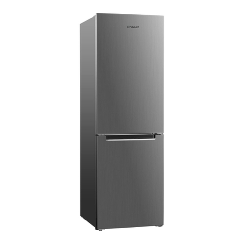 Brandt BFC8600NW User manual