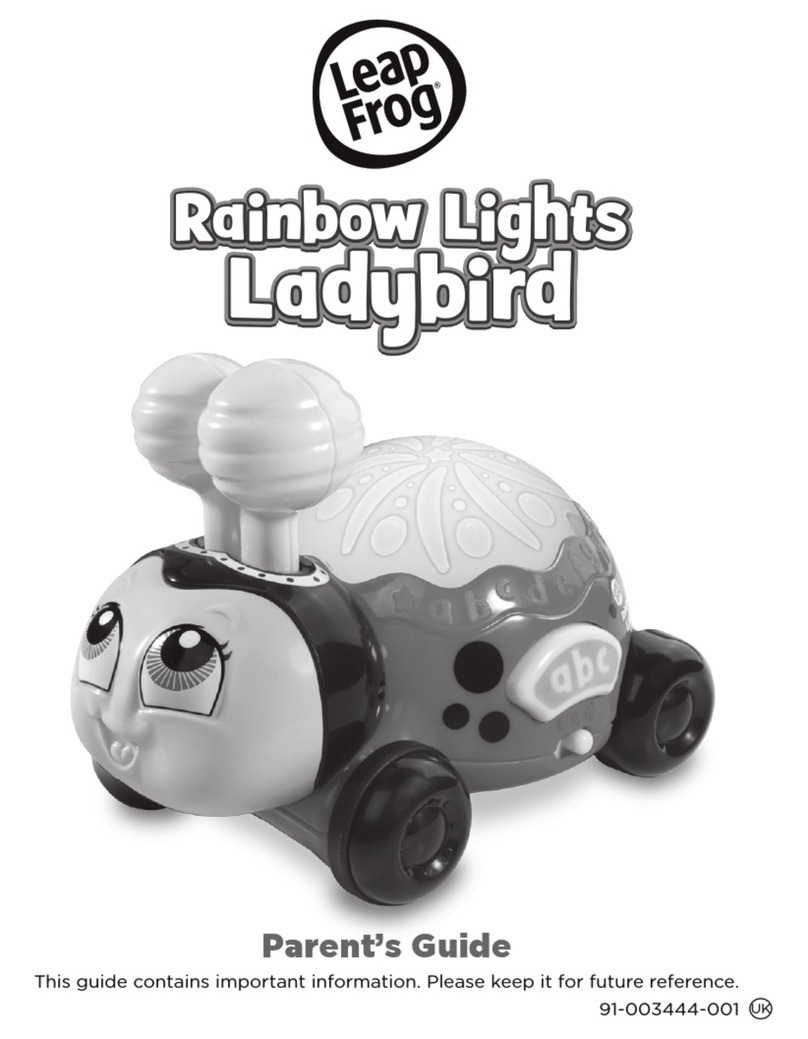 LeapFrog Rainbow Lights Ladybird Assembly Instructions