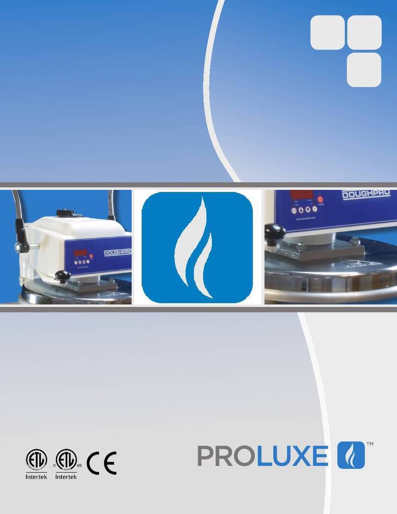 Doughpro Proluxe DP2000SE Operation manual
