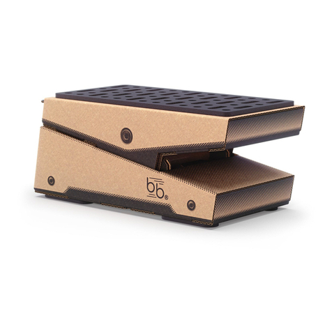BB Cardboard Expression Pedal Step-By-Step Instructions