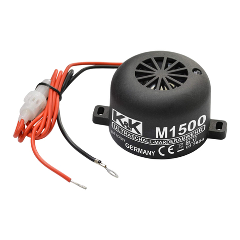 K&K M1500 installation instructions