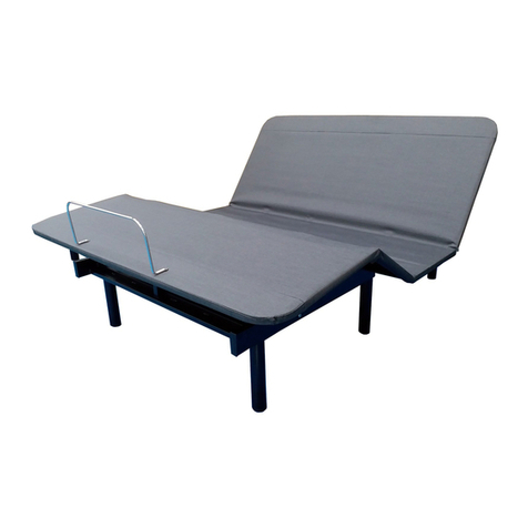Rize Tranquility II Adjustable bed MANDS02 User manual