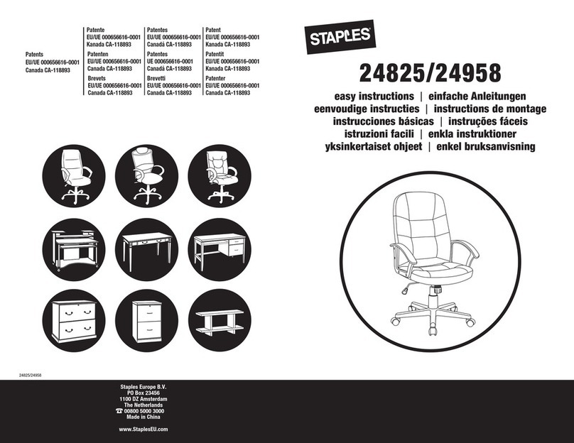 Staples 24825 easy instructions