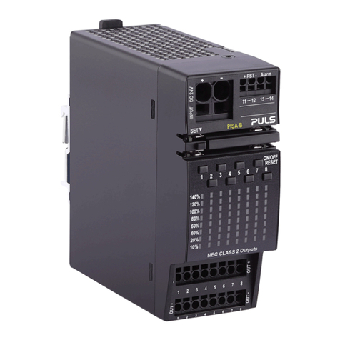 Puls DIMENSION PISA-B-8CL2-B1 quick start guide