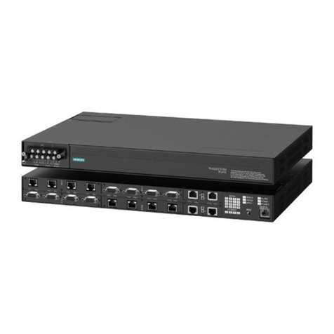 Siemens SIMATIC NET RUGGEDCOM RS416 User manual