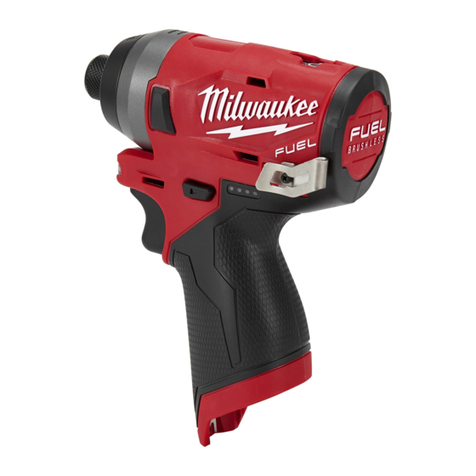 Milwaukee M12 FID User manual