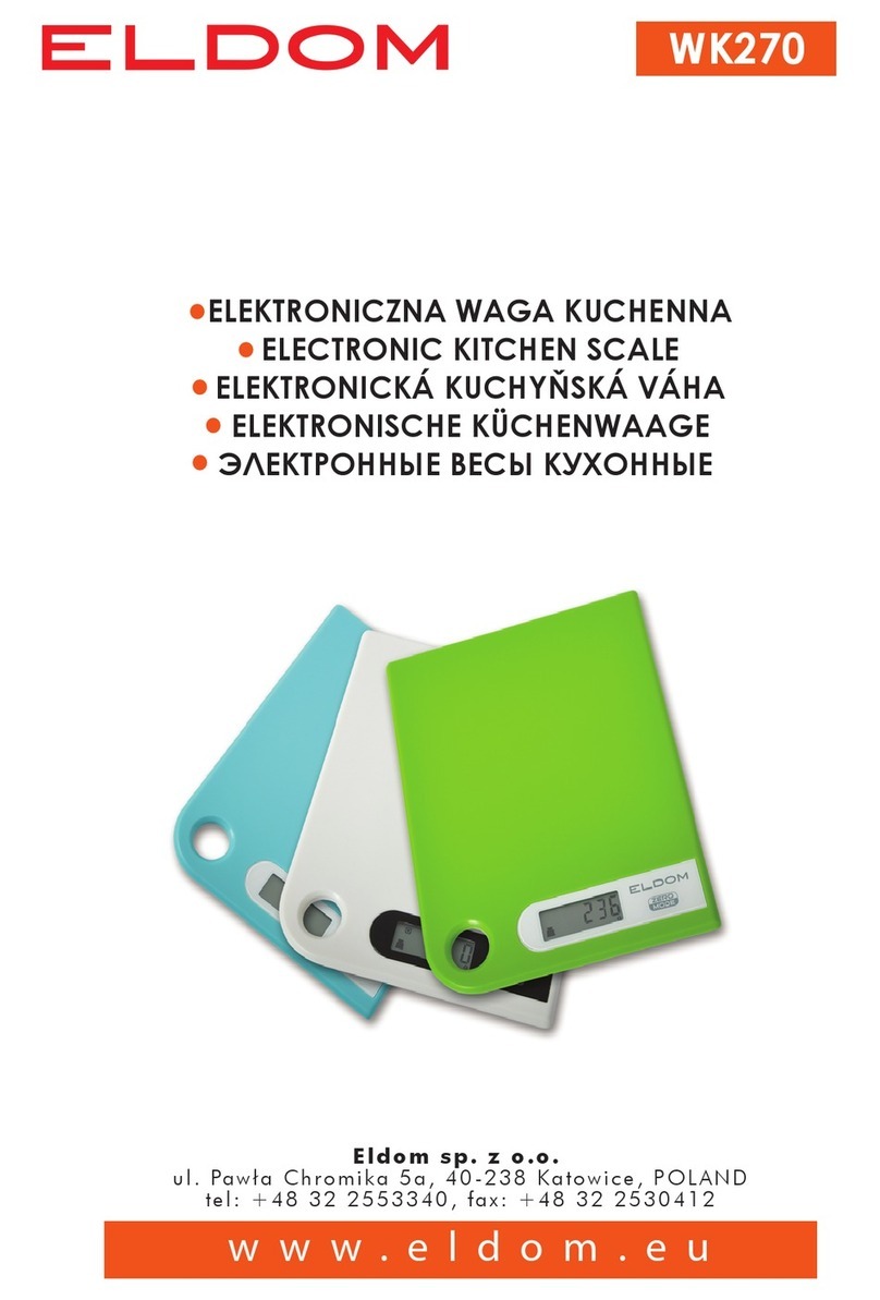 Eldom WK270 User manual