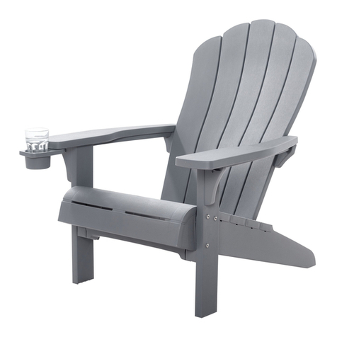 Keter Adirondack Chair User manual