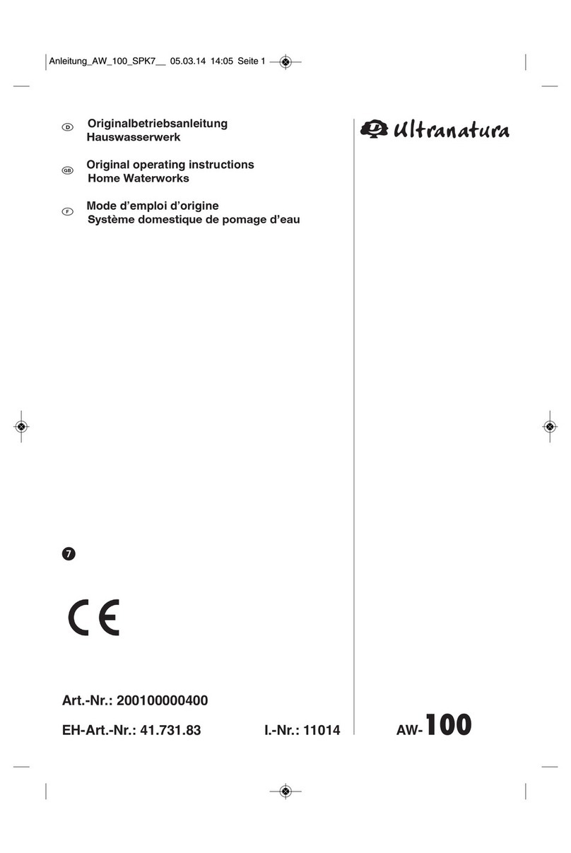 Ultranatura AW-100 User manual