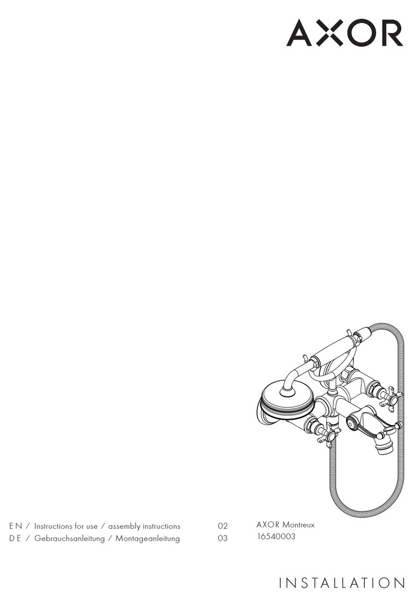Axor Montreux 16540003 Manual