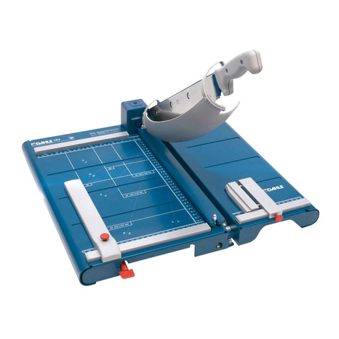 Dahle 868 User manual