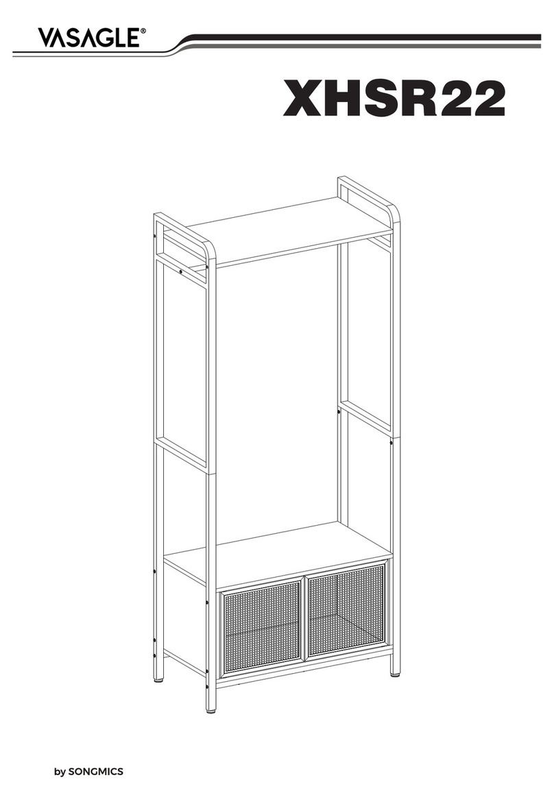 Songmics VASAGLE XHSR22 manual