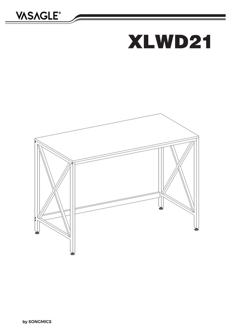 Songmics VASAGLE XLWD21 manual