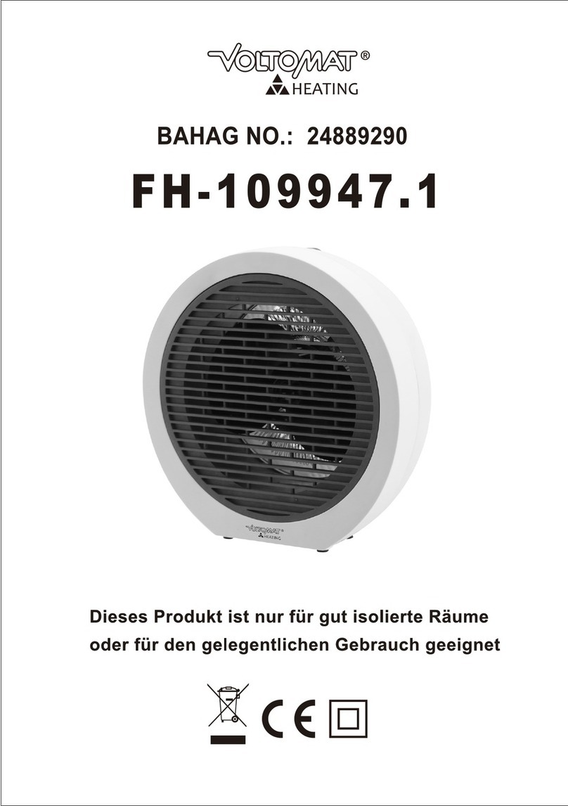 VOLTOMAT HEATING FH-109947.1 instruction manual VOLTOMAT HEATING FH-109947.1 instruction manual