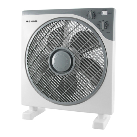 ProKlima FAN-110156.1 User manual