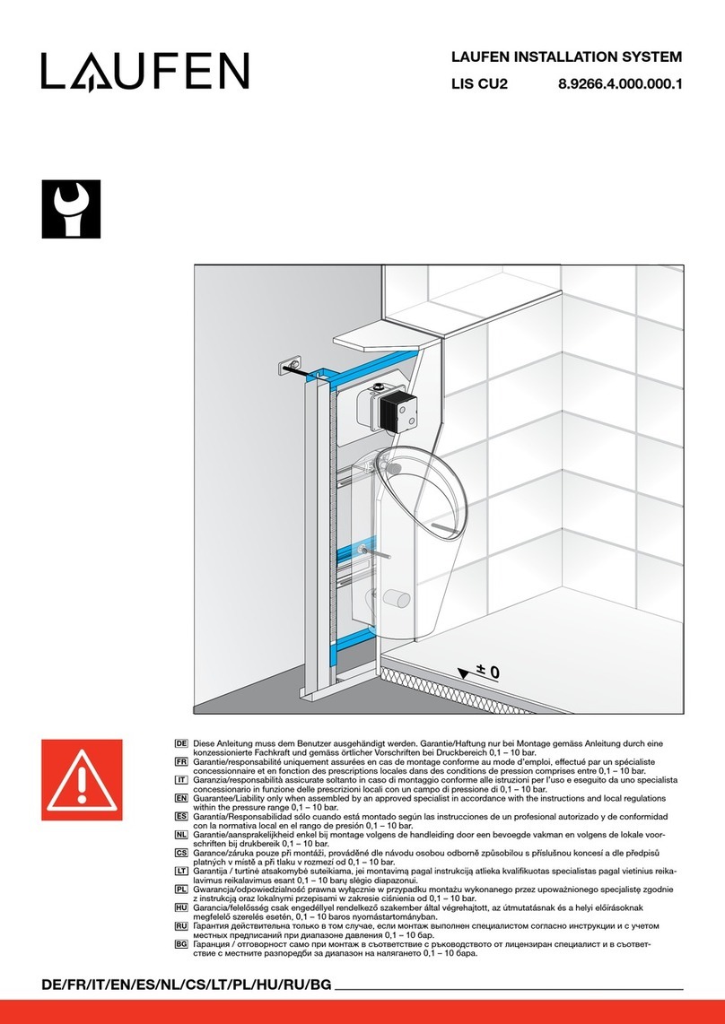 Laufen LIS CU2 8.9266.4.000.000.1 manual Laufen LIS CU2 8.9266.4.000.000.1 manual