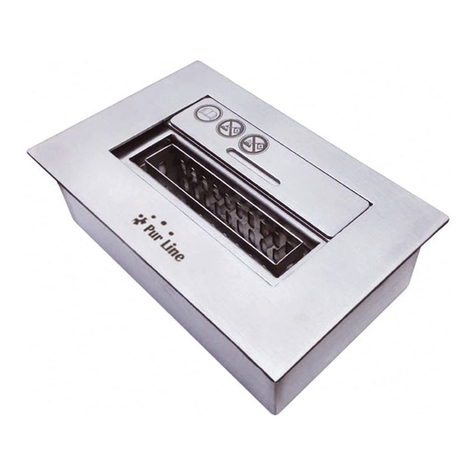 bio chimenea Pur Line NB12 installation instructions