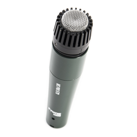 Fame Audio MS Pro 57D manual