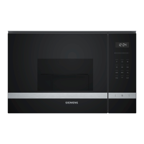 Siemens BE525LMS0H User manual and installation instructions