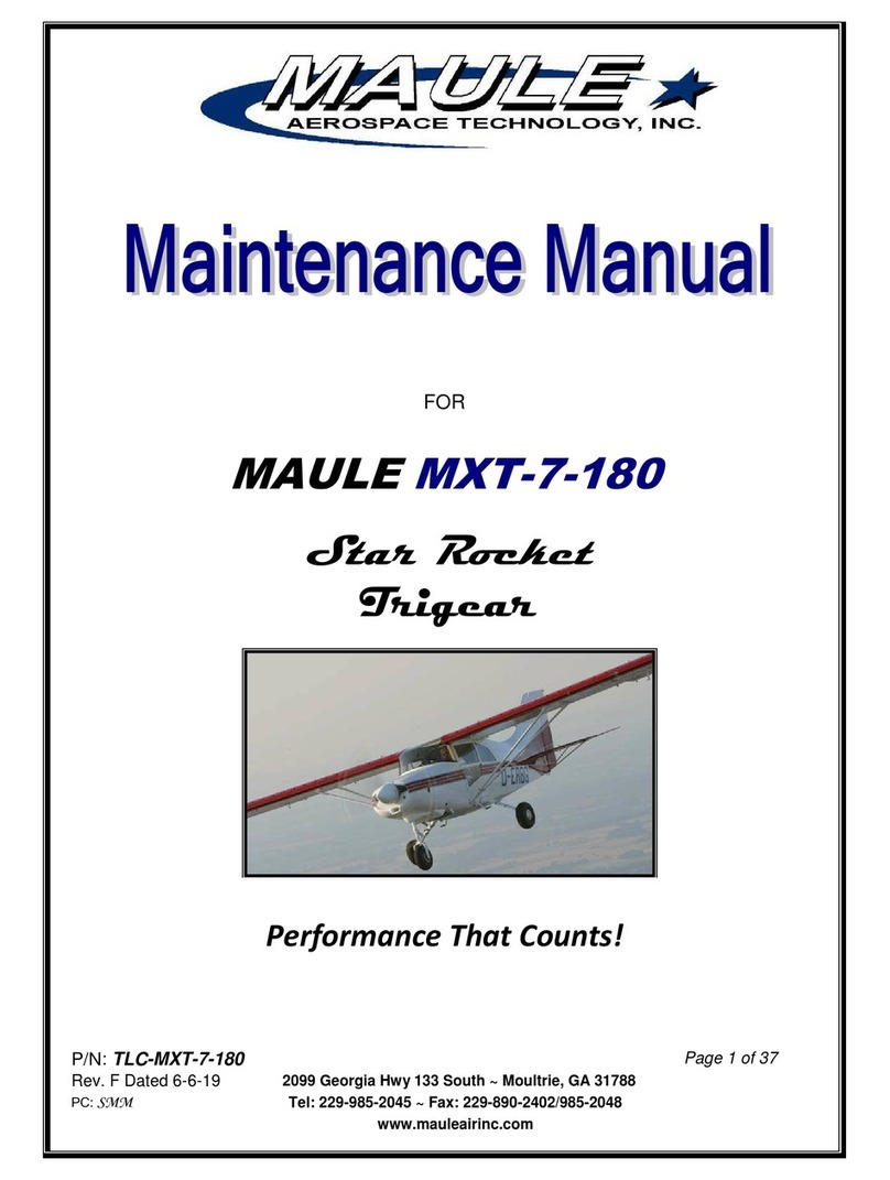 MAULE MXT-7-180 Maintenance manual