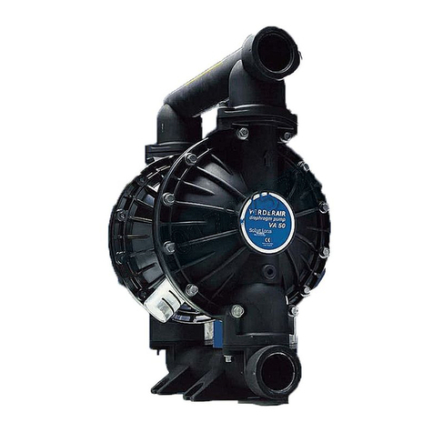 VERDER VA 50 Instructions-parts list VERDER VA 50 Instructions-parts list