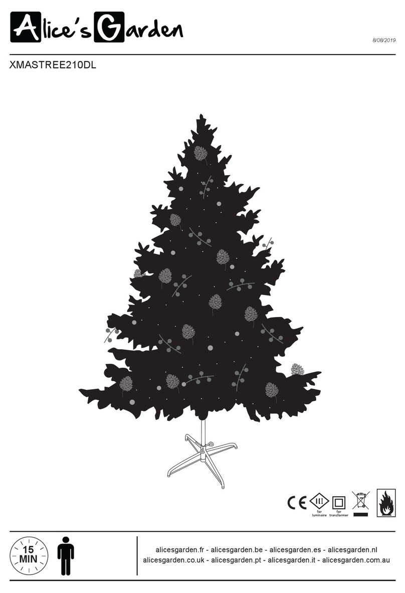 Alice's Garden XMASTREE210DL User manual