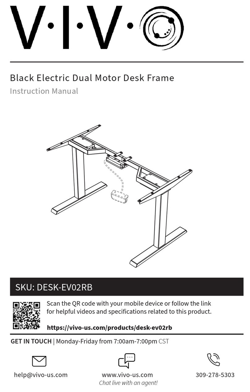 Vivo DESK-EV02RB instruction manual Vivo DESK-EV02RB instruction manual