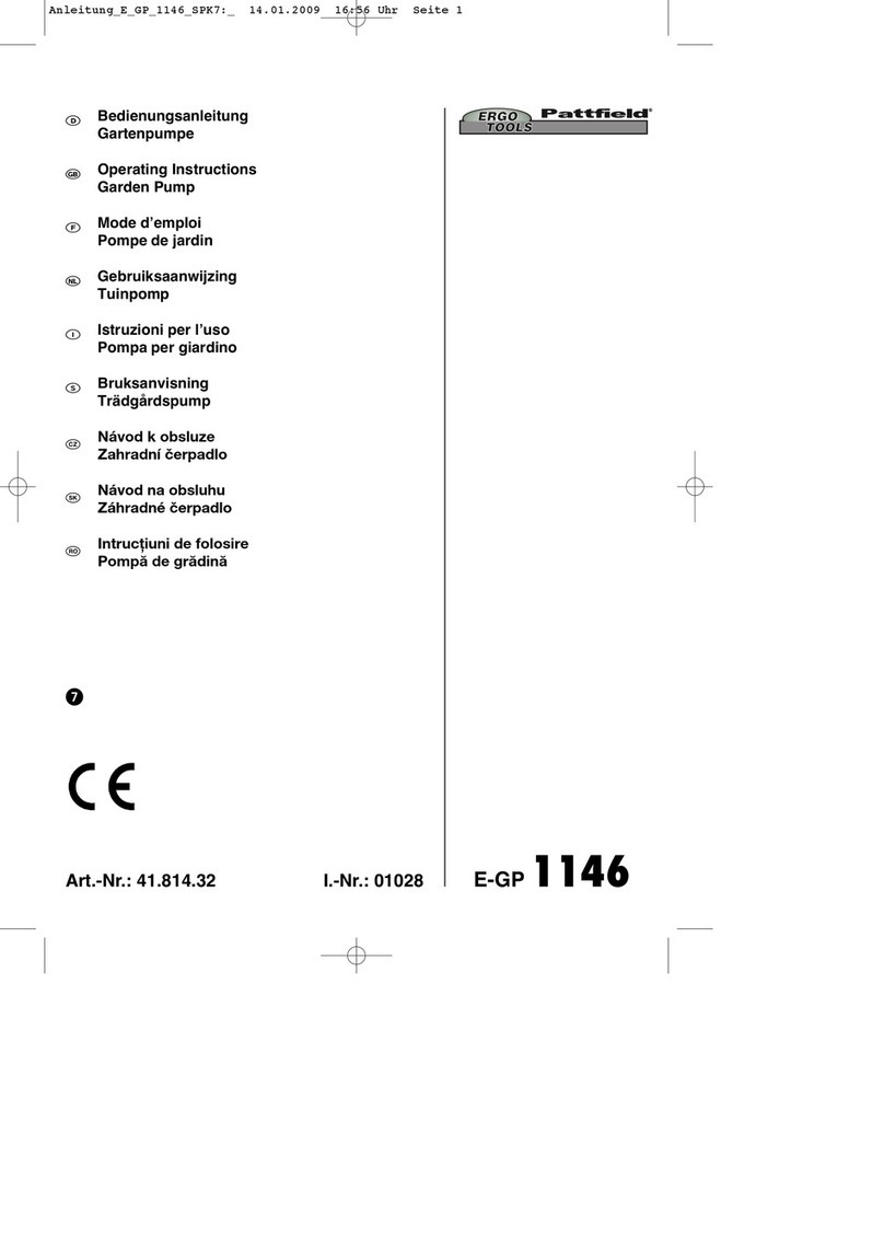 Pattfield Ergo Tools E-GP 1146 operating instructions