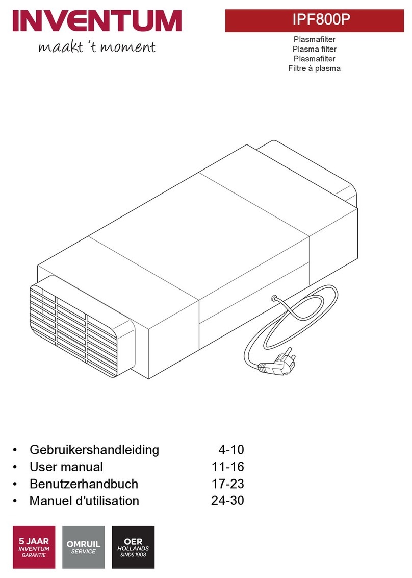 inventum IPF800P User manual